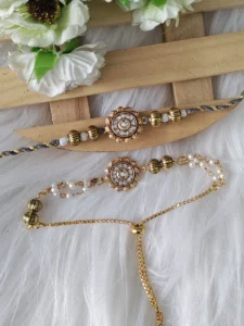 Antique bhai bhabhi set