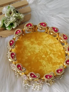 The Peetambari Paisley Festive Platter